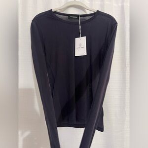 Anine Bing :SYLVIE LONG SLEEVE TEE XS
